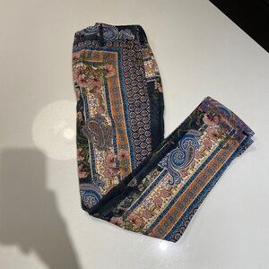 Johnny Was Printed Jeans
